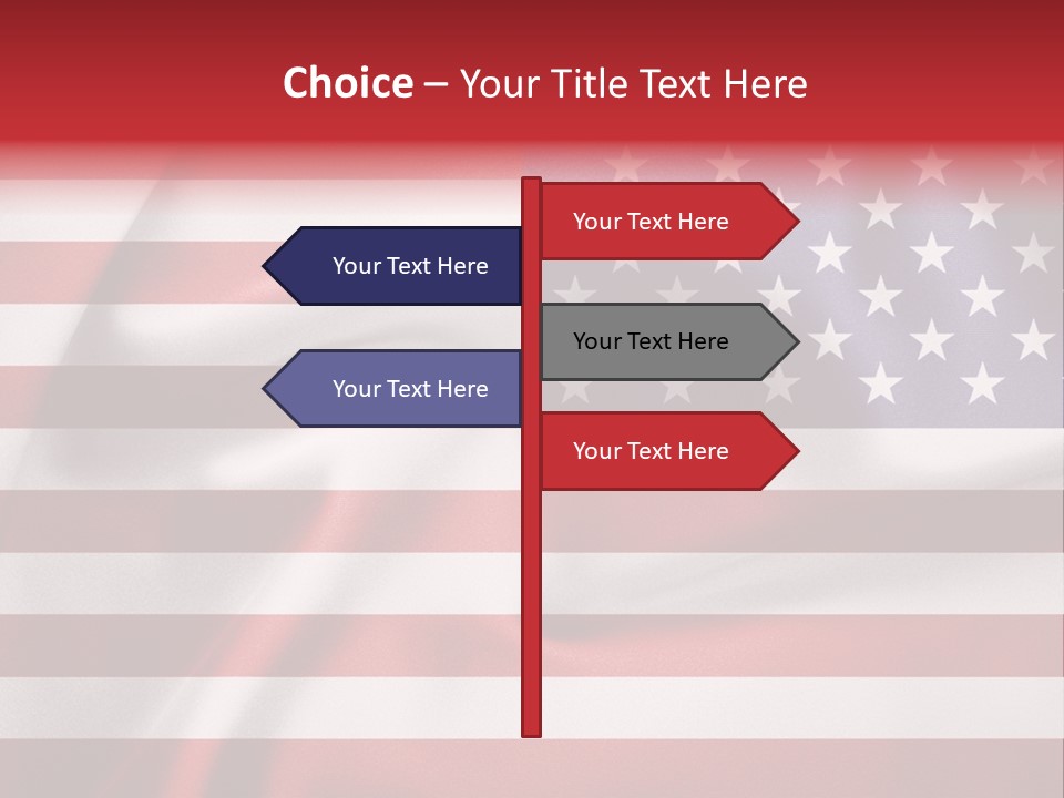 United Symbolic Glory PowerPoint Template