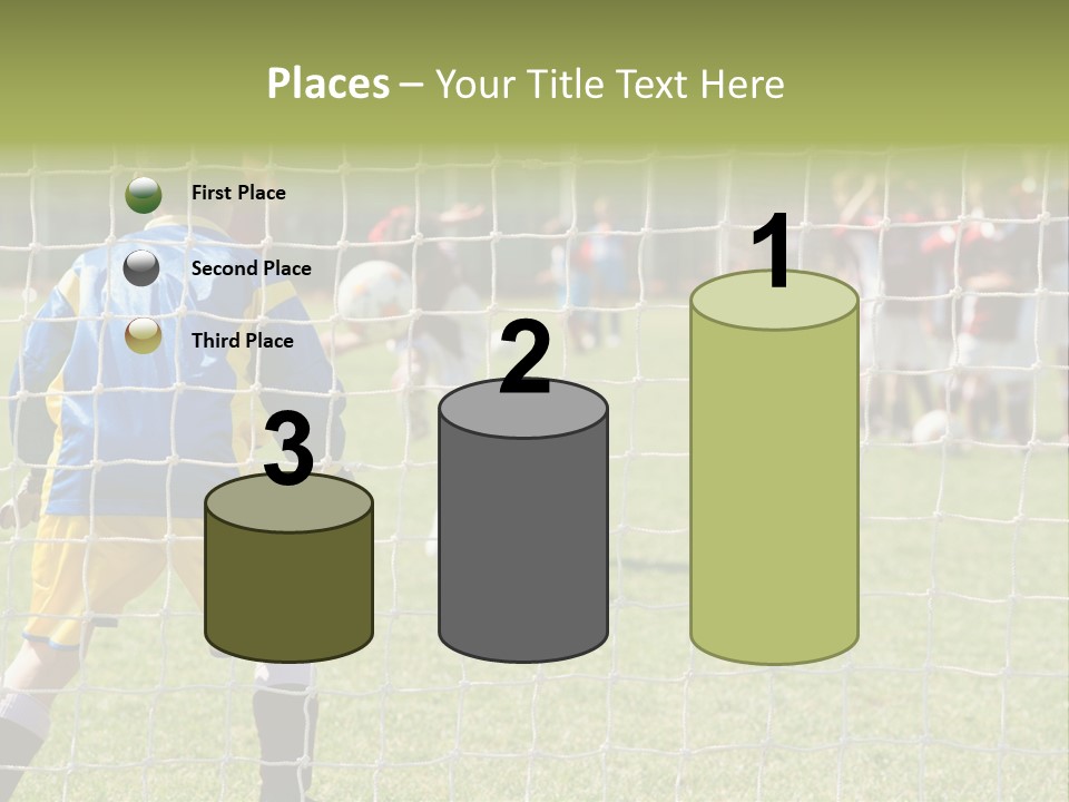 Goal Soccer Game PowerPoint Template