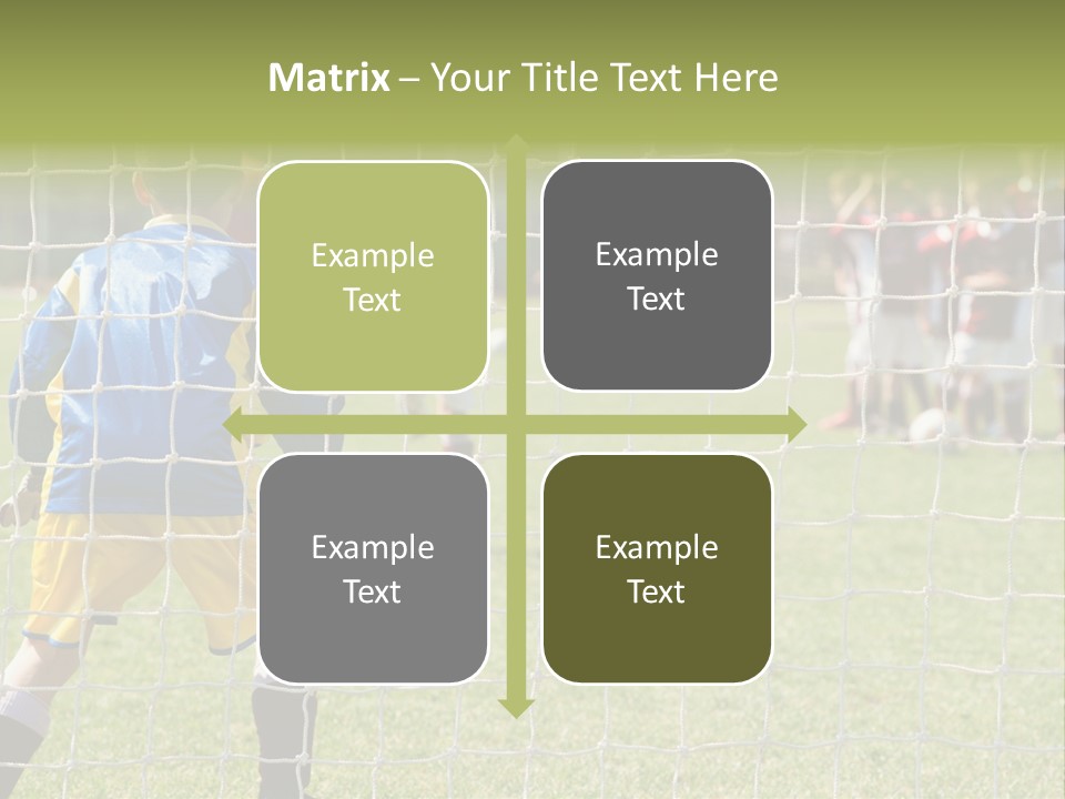 Goal Soccer Game PowerPoint Template