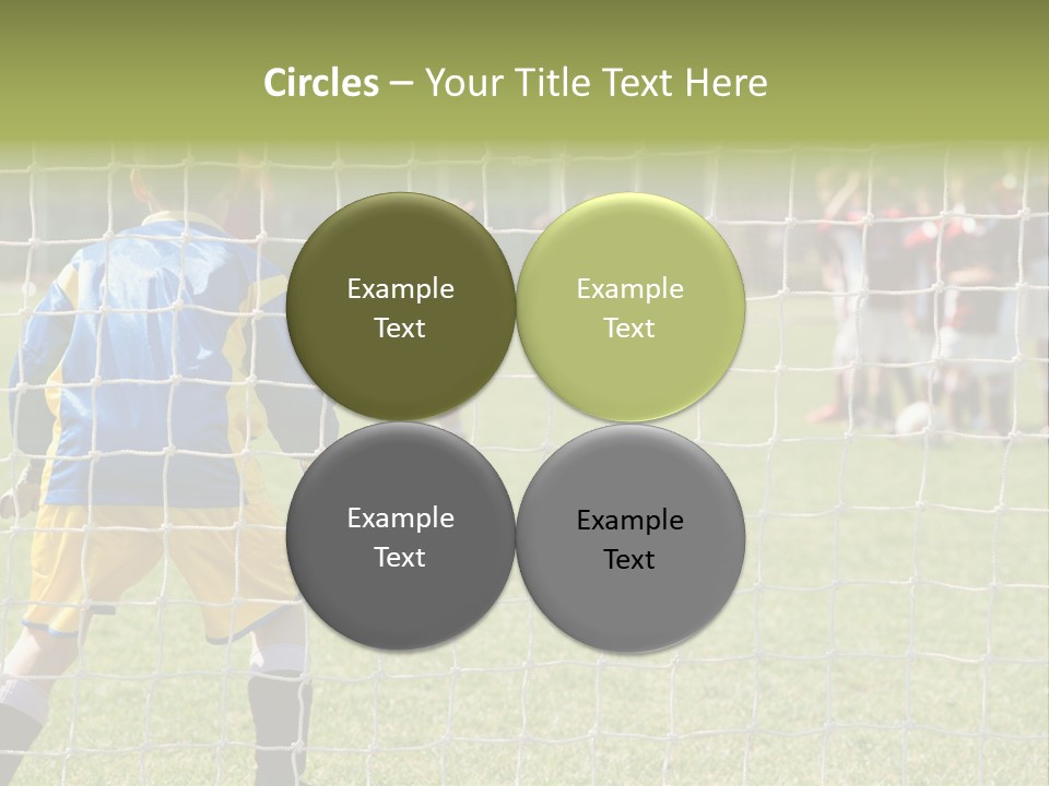 Goal Soccer Game PowerPoint Template