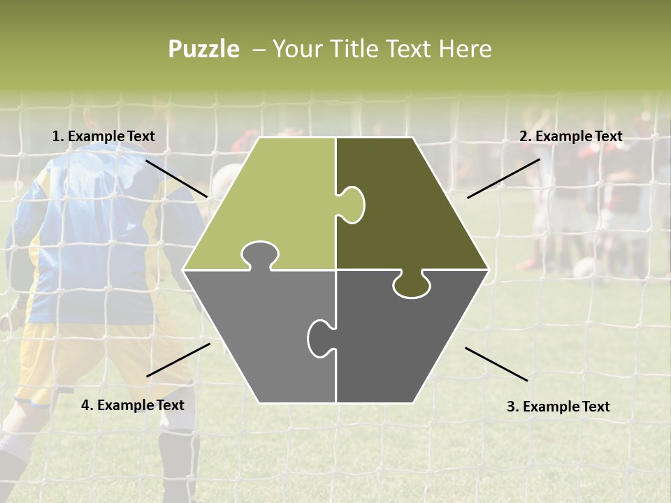 Goal Soccer Game PowerPoint Template