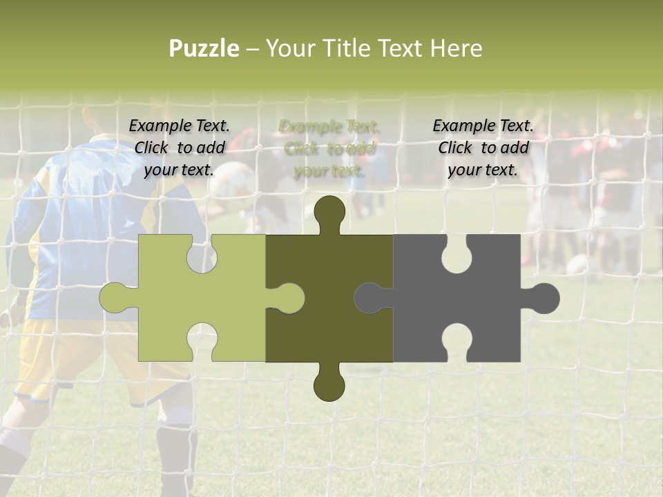 Goal Soccer Game PowerPoint Template