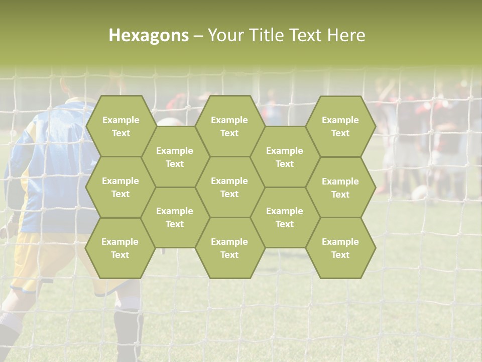 Goal Soccer Game PowerPoint Template