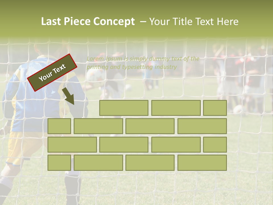 Goal Soccer Game PowerPoint Template