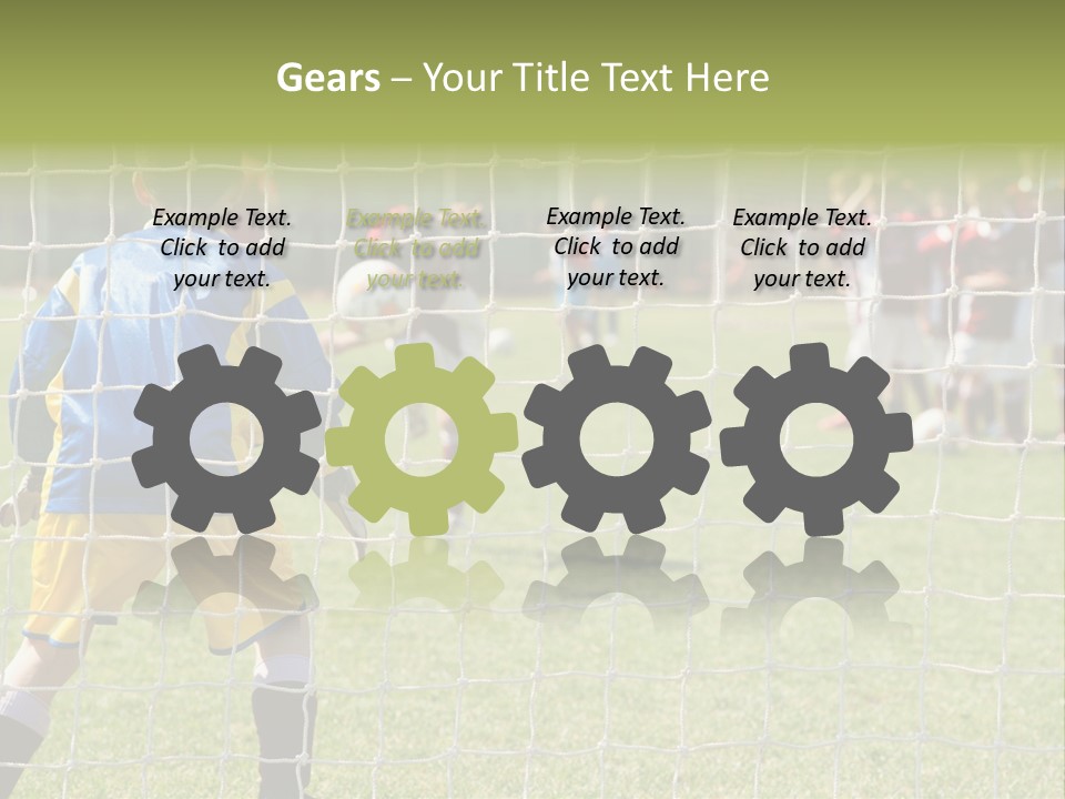 Goal Soccer Game PowerPoint Template