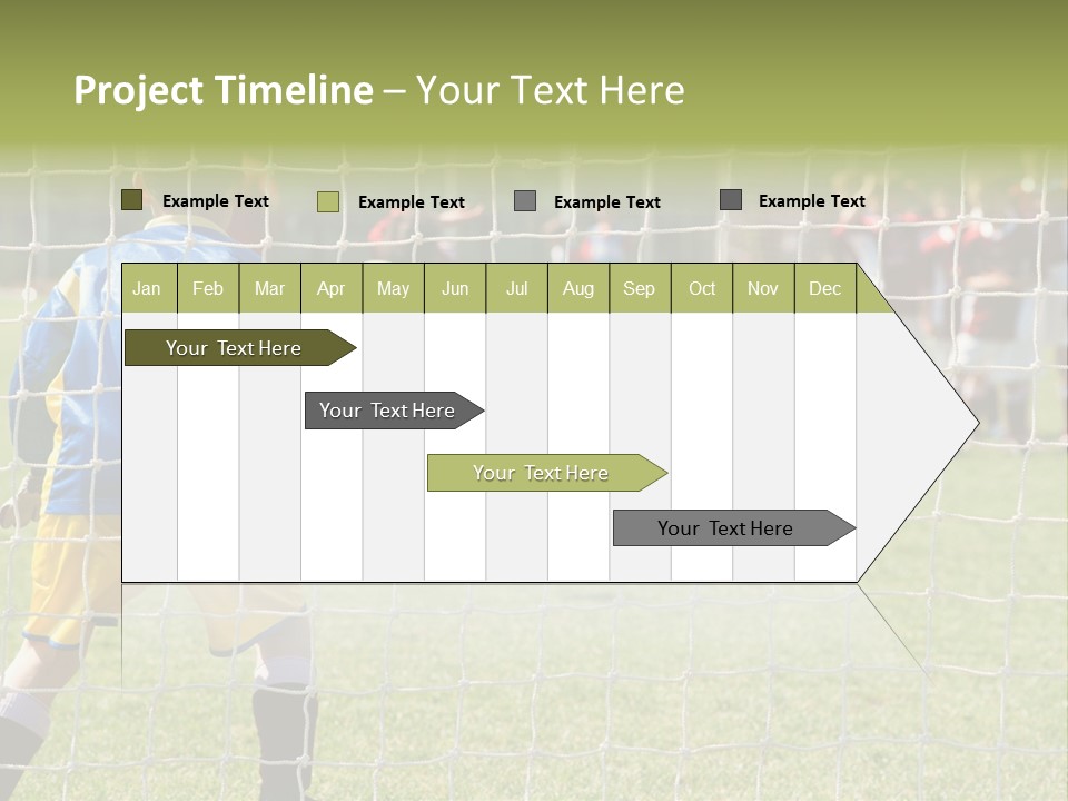 Goal Soccer Game PowerPoint Template