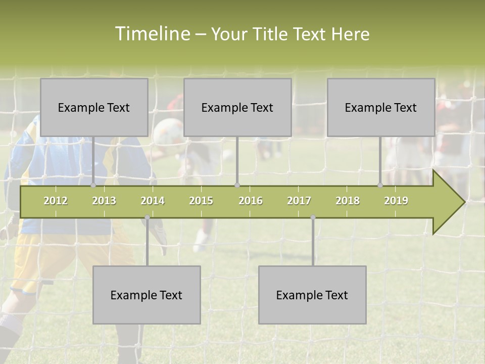 Goal Soccer Game PowerPoint Template