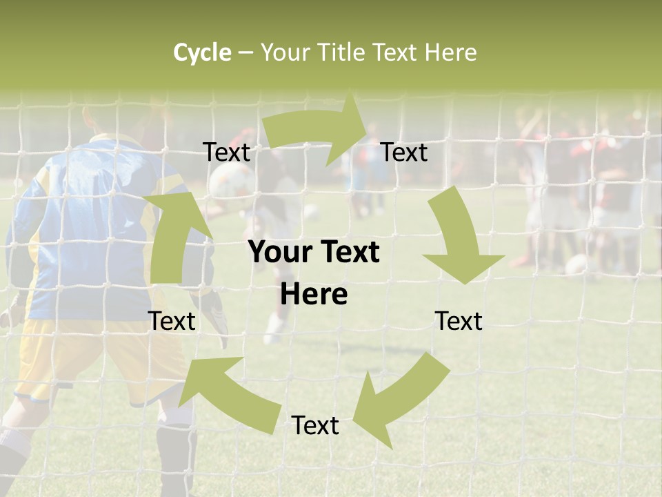 Goal Soccer Game PowerPoint Template
