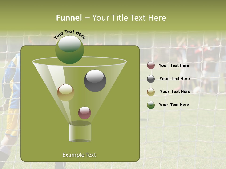 Goal Soccer Game PowerPoint Template