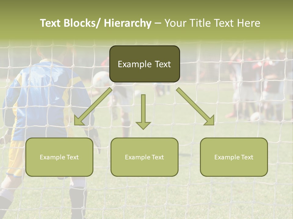 Goal Soccer Game PowerPoint Template