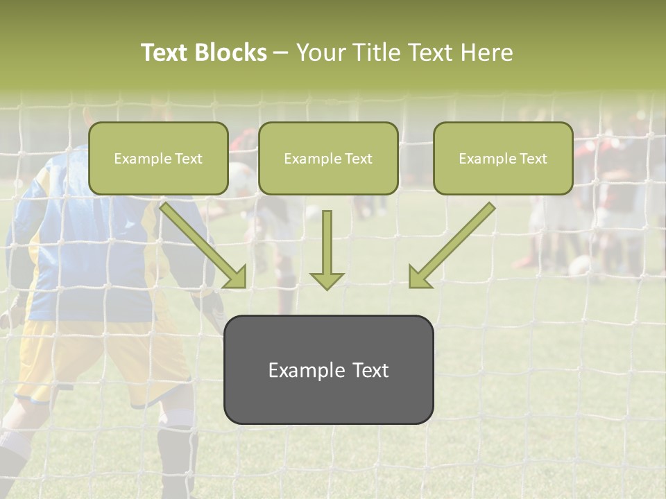 Goal Soccer Game PowerPoint Template