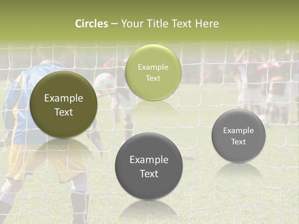 Goal Soccer Game PowerPoint Template