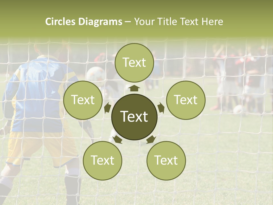 Goal Soccer Game PowerPoint Template