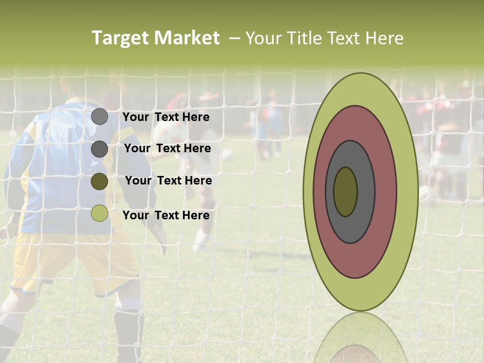 Goal Soccer Game PowerPoint Template