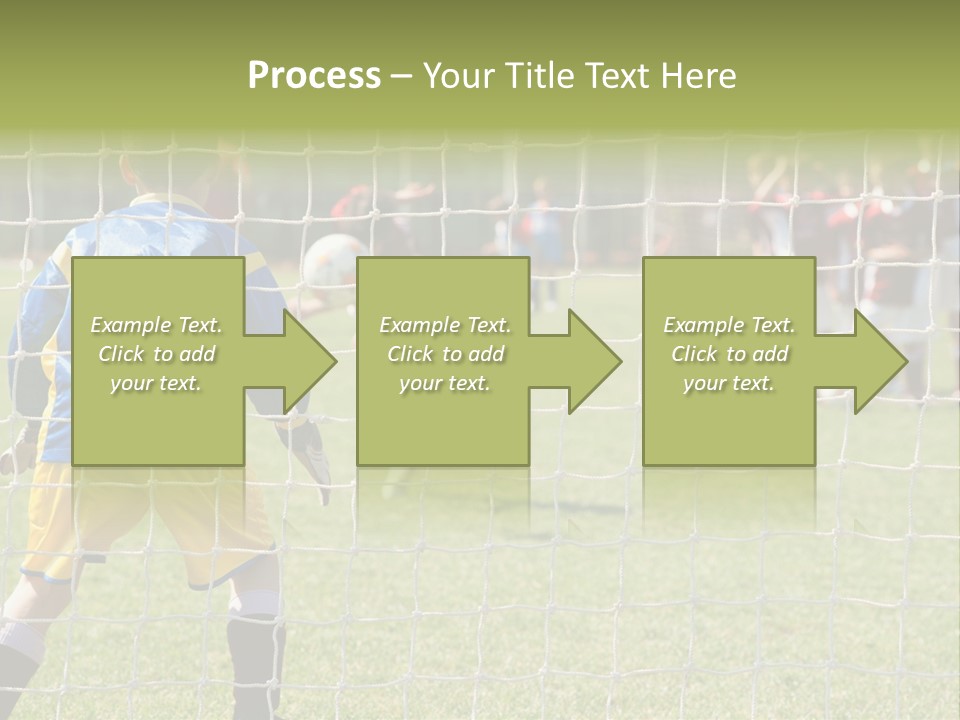Goal Soccer Game PowerPoint Template