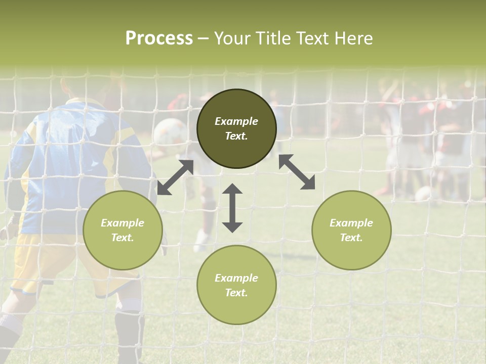 Goal Soccer Game PowerPoint Template