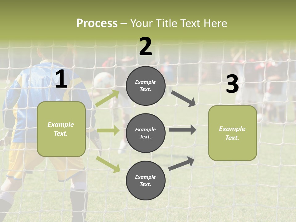 Goal Soccer Game PowerPoint Template