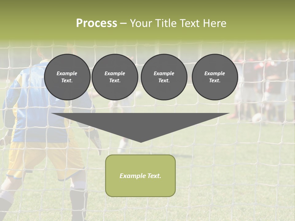 Goal Soccer Game PowerPoint Template