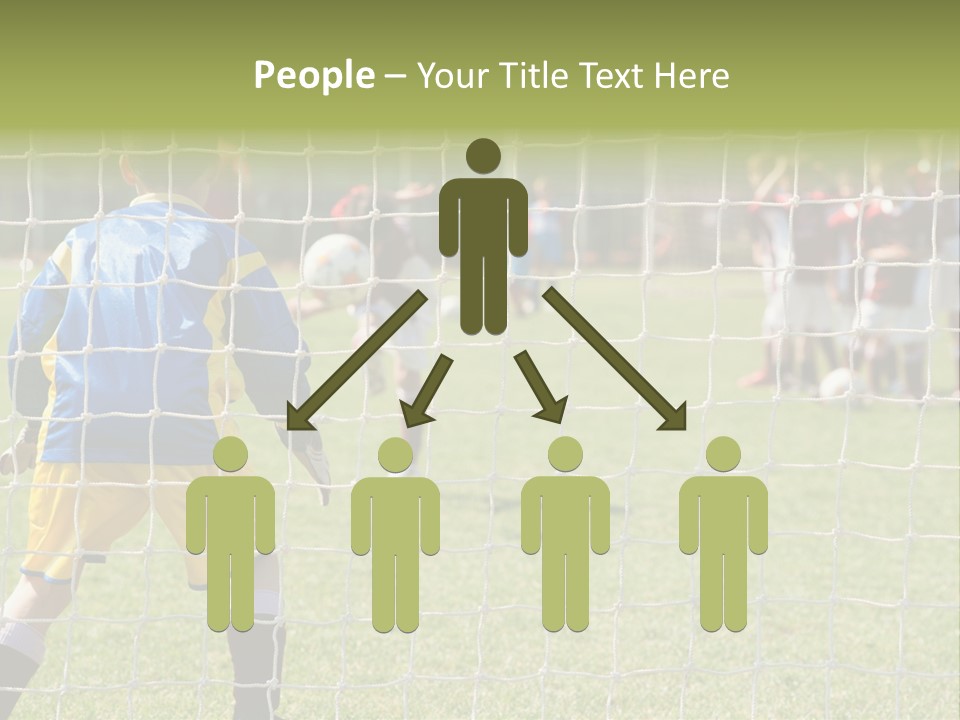 Goal Soccer Game PowerPoint Template