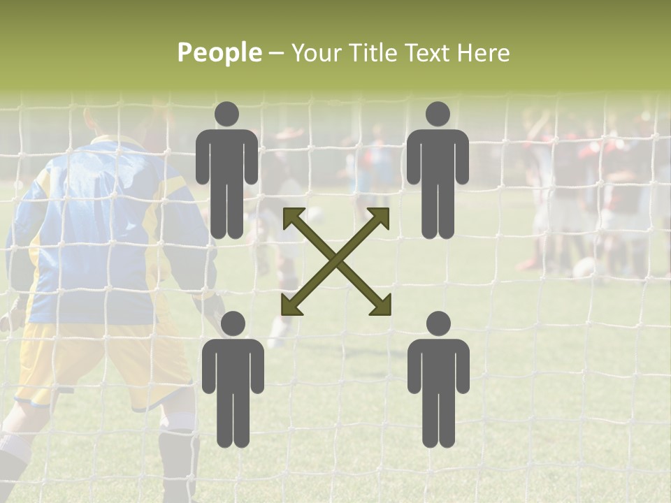Goal Soccer Game PowerPoint Template