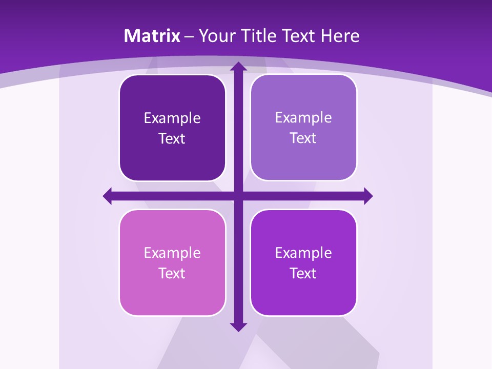 Awareness Ribbon Cause Pancreatic PowerPoint Template