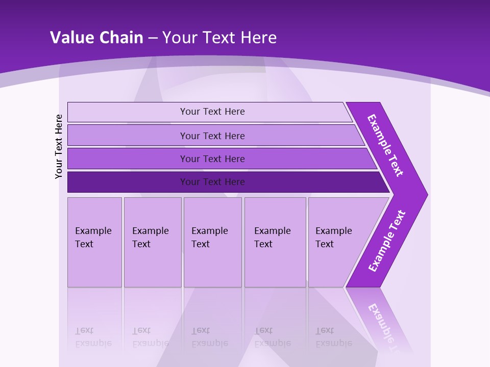 Awareness Ribbon Cause Pancreatic PowerPoint Template