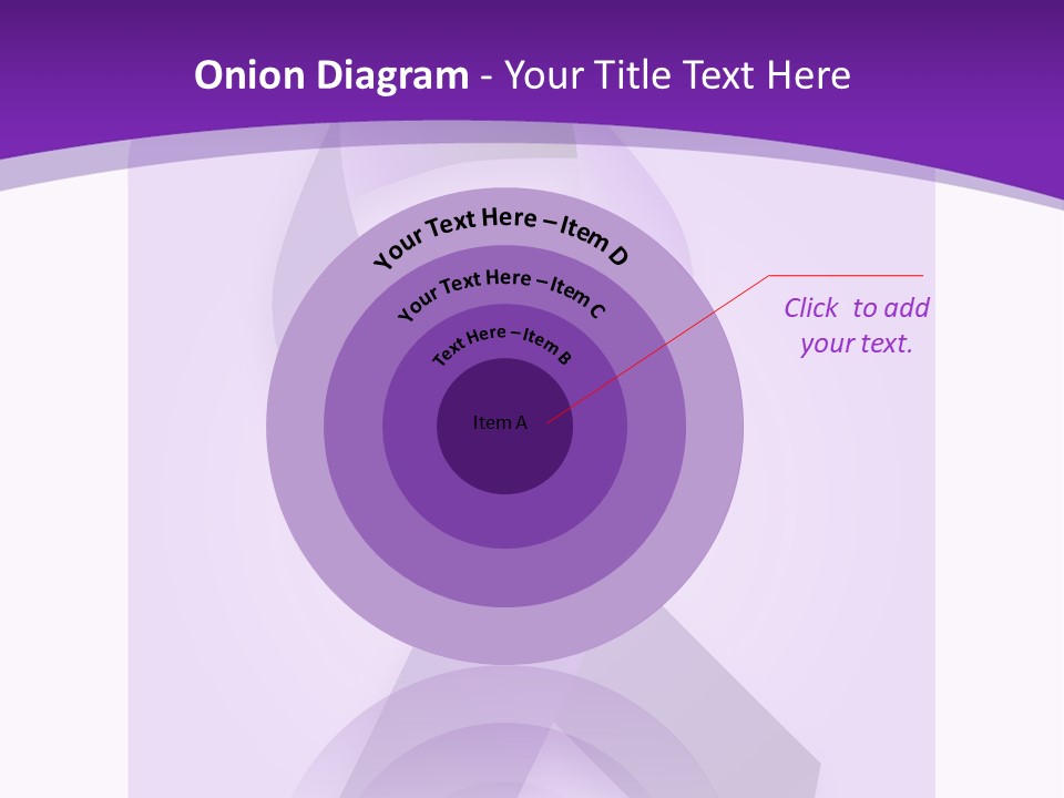 Awareness Ribbon Cause Pancreatic PowerPoint Template