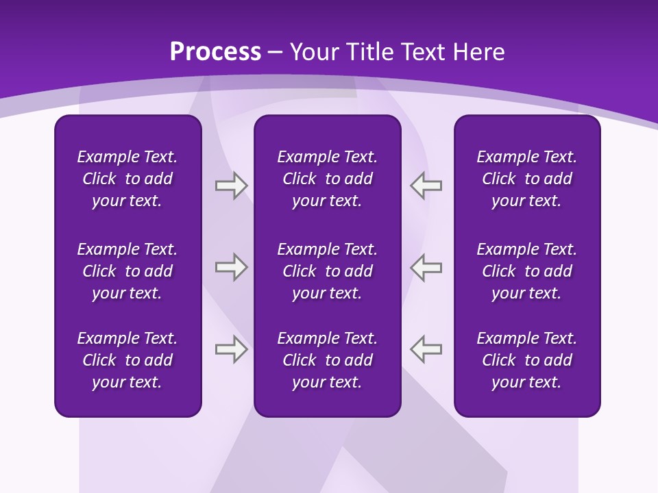 Awareness Ribbon Cause Pancreatic PowerPoint Template
