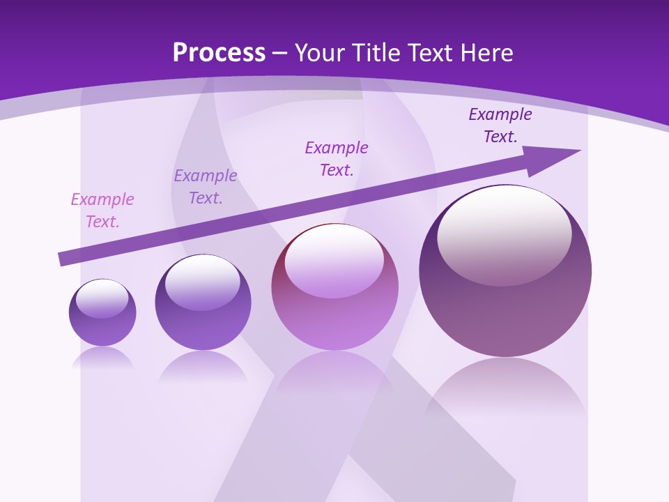 Awareness Ribbon Cause Pancreatic PowerPoint Template