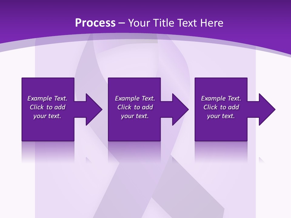 Awareness Ribbon Cause Pancreatic PowerPoint Template