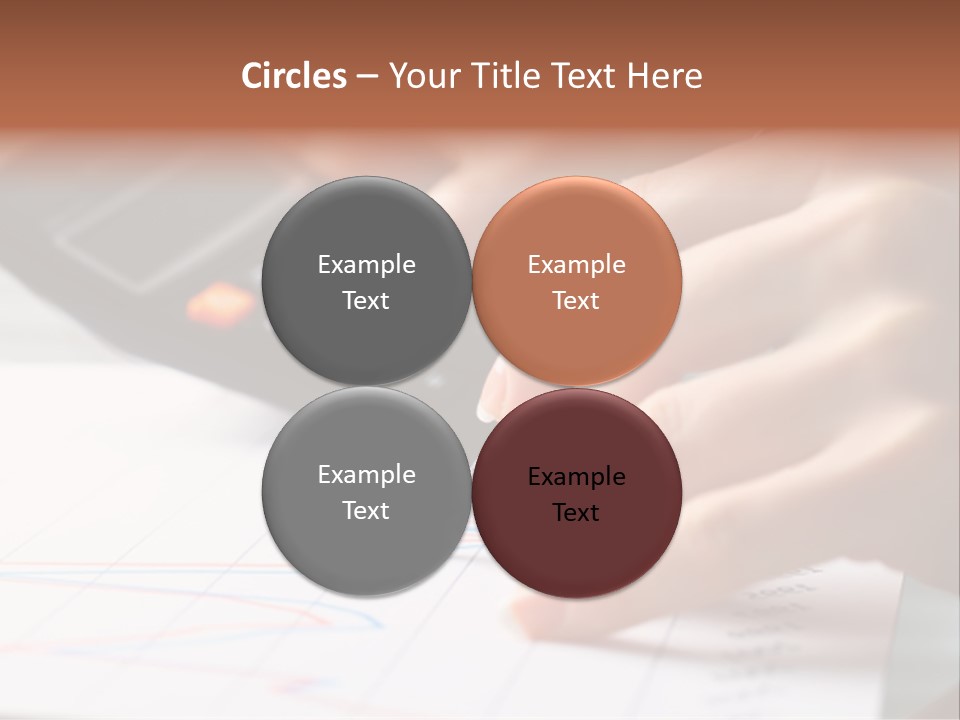 Chart Numbers Paper PowerPoint Template