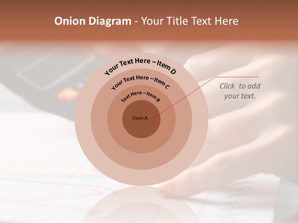 Chart Numbers Paper PowerPoint Template