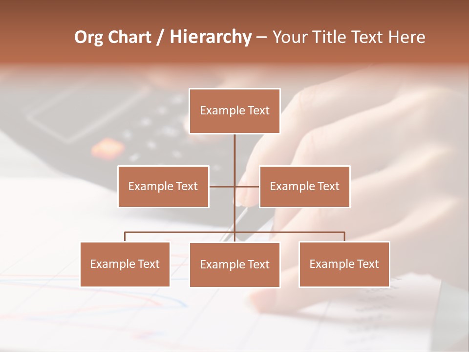 Chart Numbers Paper PowerPoint Template