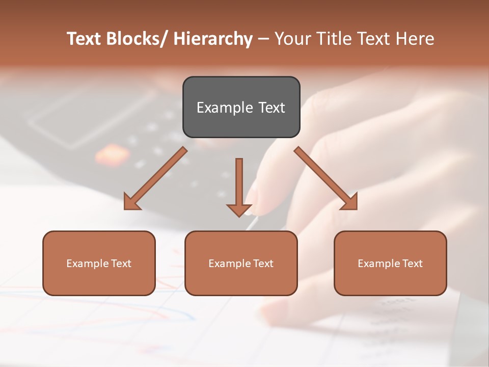 Chart Numbers Paper PowerPoint Template