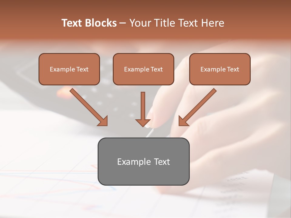Chart Numbers Paper PowerPoint Template