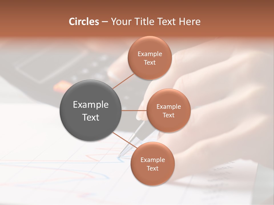 Chart Numbers Paper PowerPoint Template
