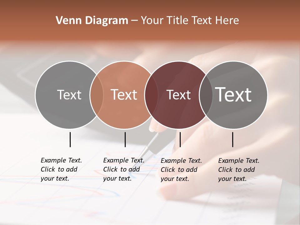 Chart Numbers Paper PowerPoint Template
