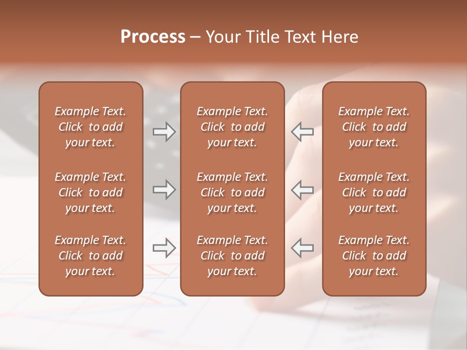 Chart Numbers Paper PowerPoint Template