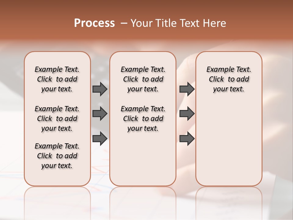 Chart Numbers Paper PowerPoint Template