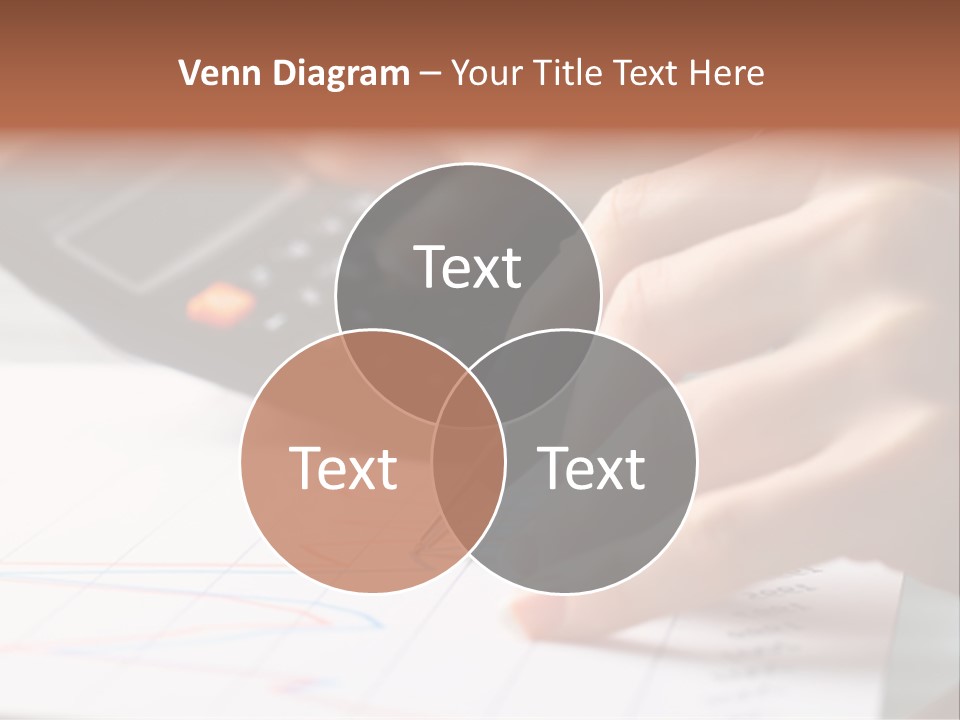 Chart Numbers Paper PowerPoint Template