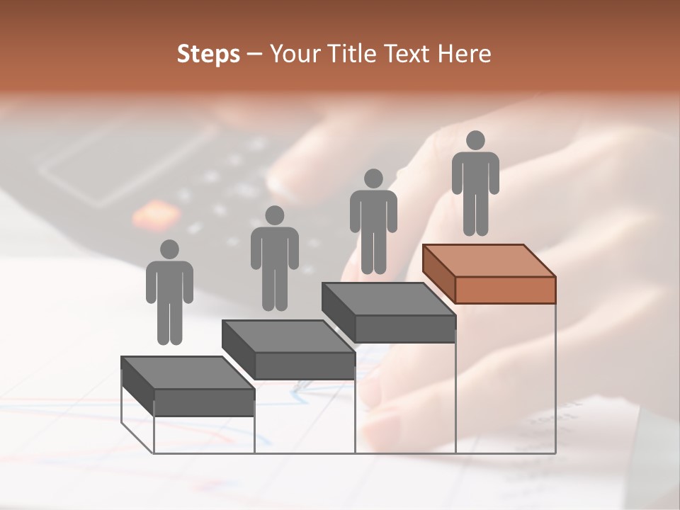 Chart Numbers Paper PowerPoint Template