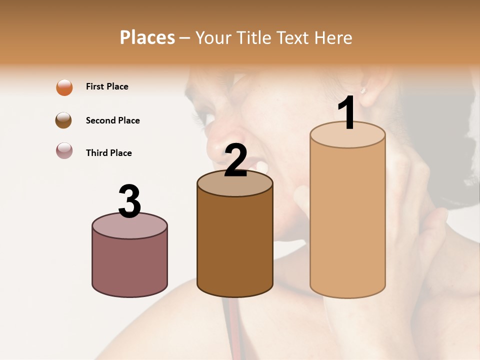 Young Sensitive Infected PowerPoint Template