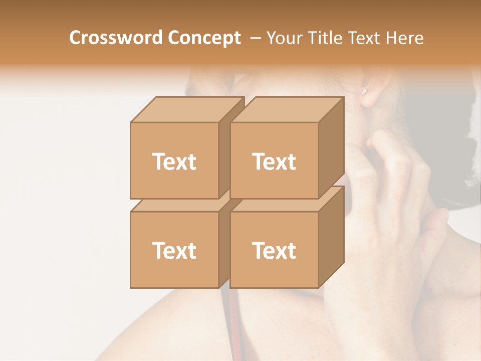 Young Sensitive Infected PowerPoint Template