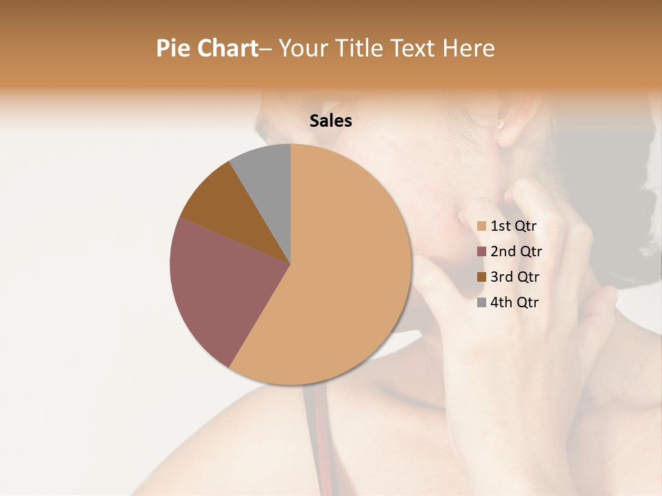 Young Sensitive Infected PowerPoint Template