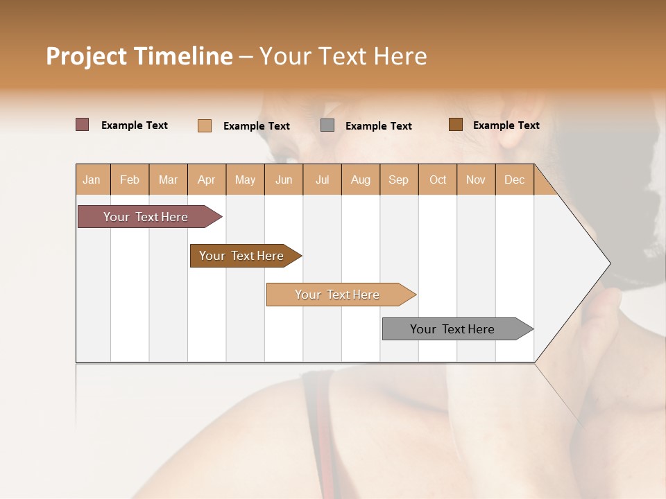 Young Sensitive Infected PowerPoint Template