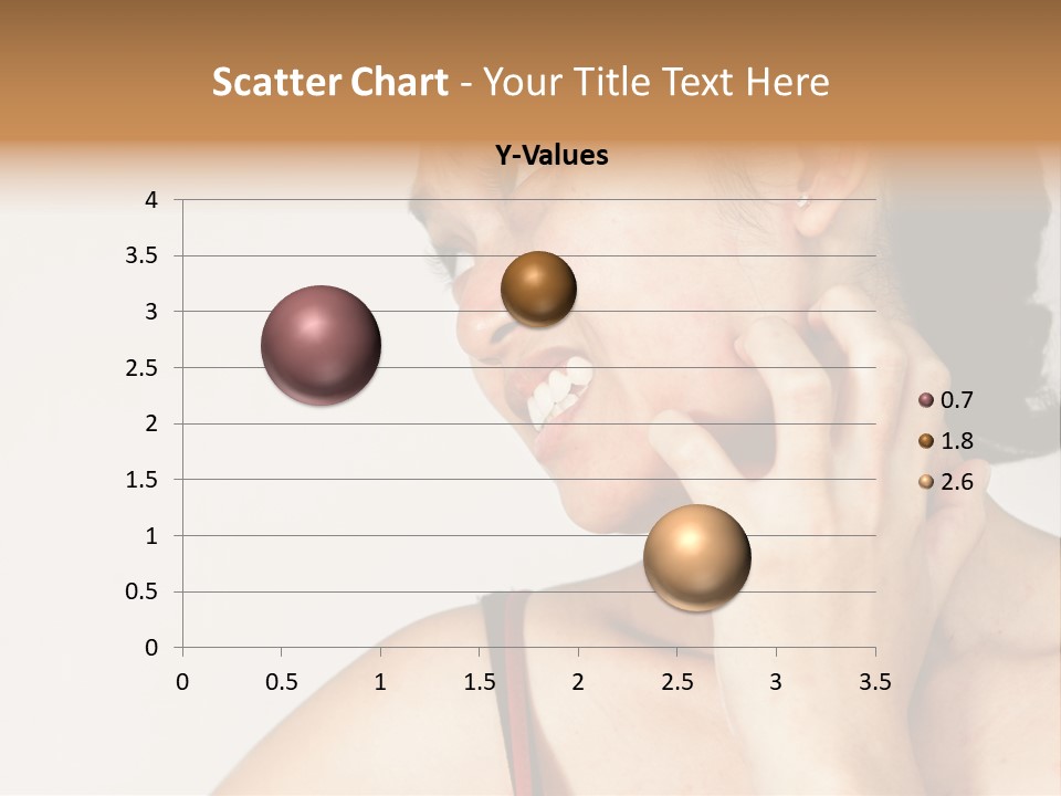 Young Sensitive Infected PowerPoint Template