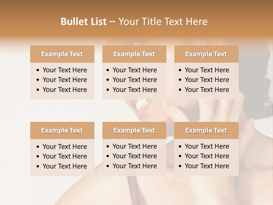 Young Sensitive Infected PowerPoint Template