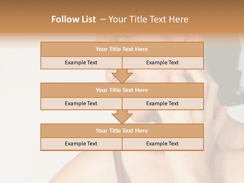 Young Sensitive Infected PowerPoint Template