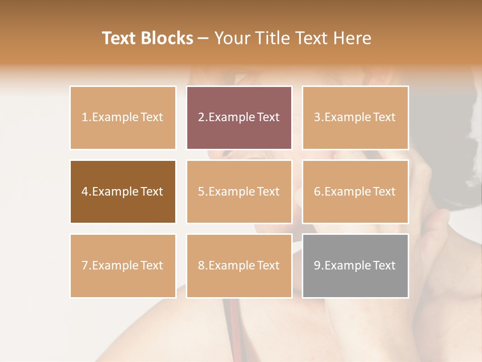 Young Sensitive Infected PowerPoint Template