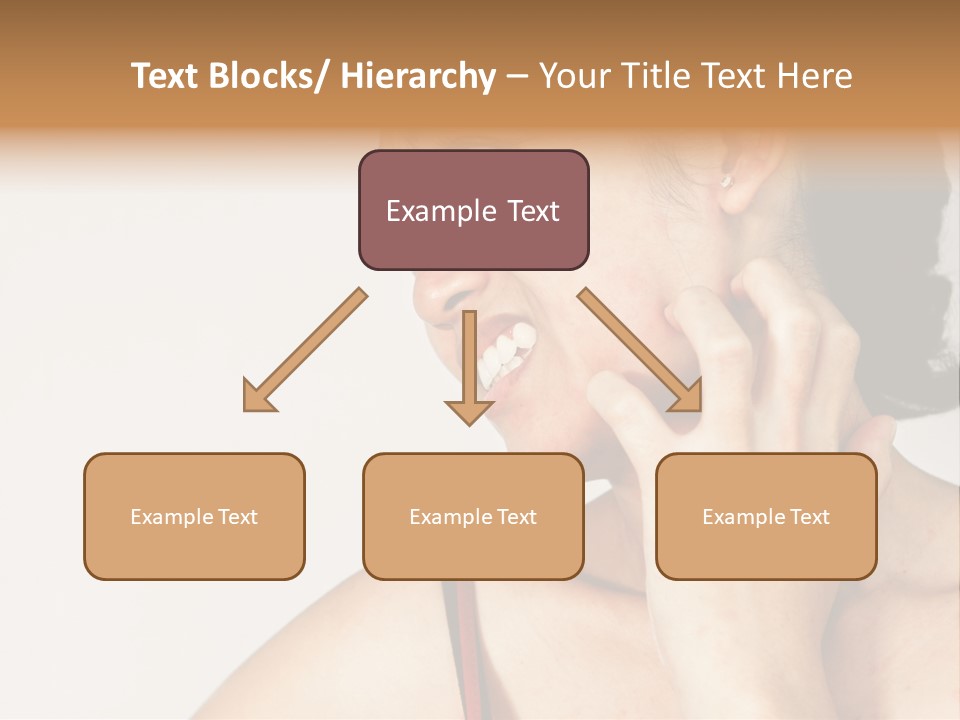 Young Sensitive Infected PowerPoint Template